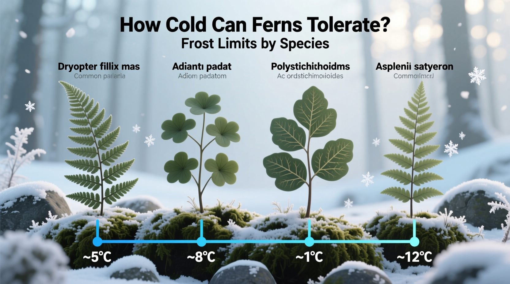How Cold Can Ferns Tolerate? Frost Limits by Species
