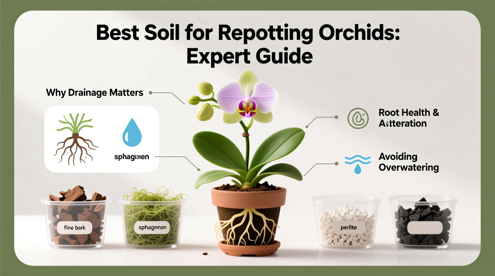 Best Soil for Repotting Orchids: Expert Guide