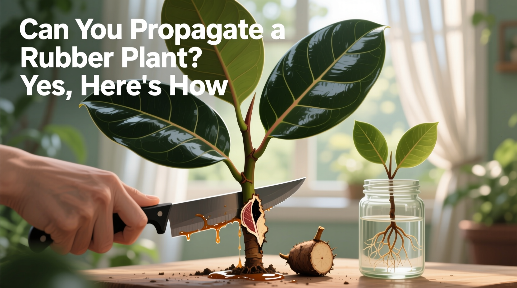 Can You Propagate a Rubber Plant? Yes, Here's How