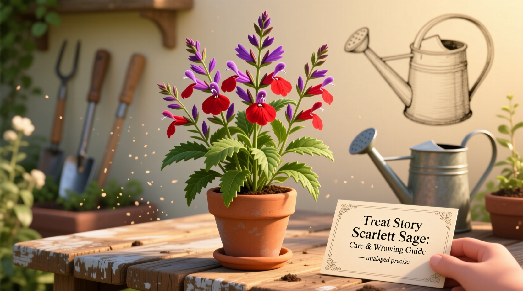 Treat Story Scarlett Sage: Care & Growing Guide