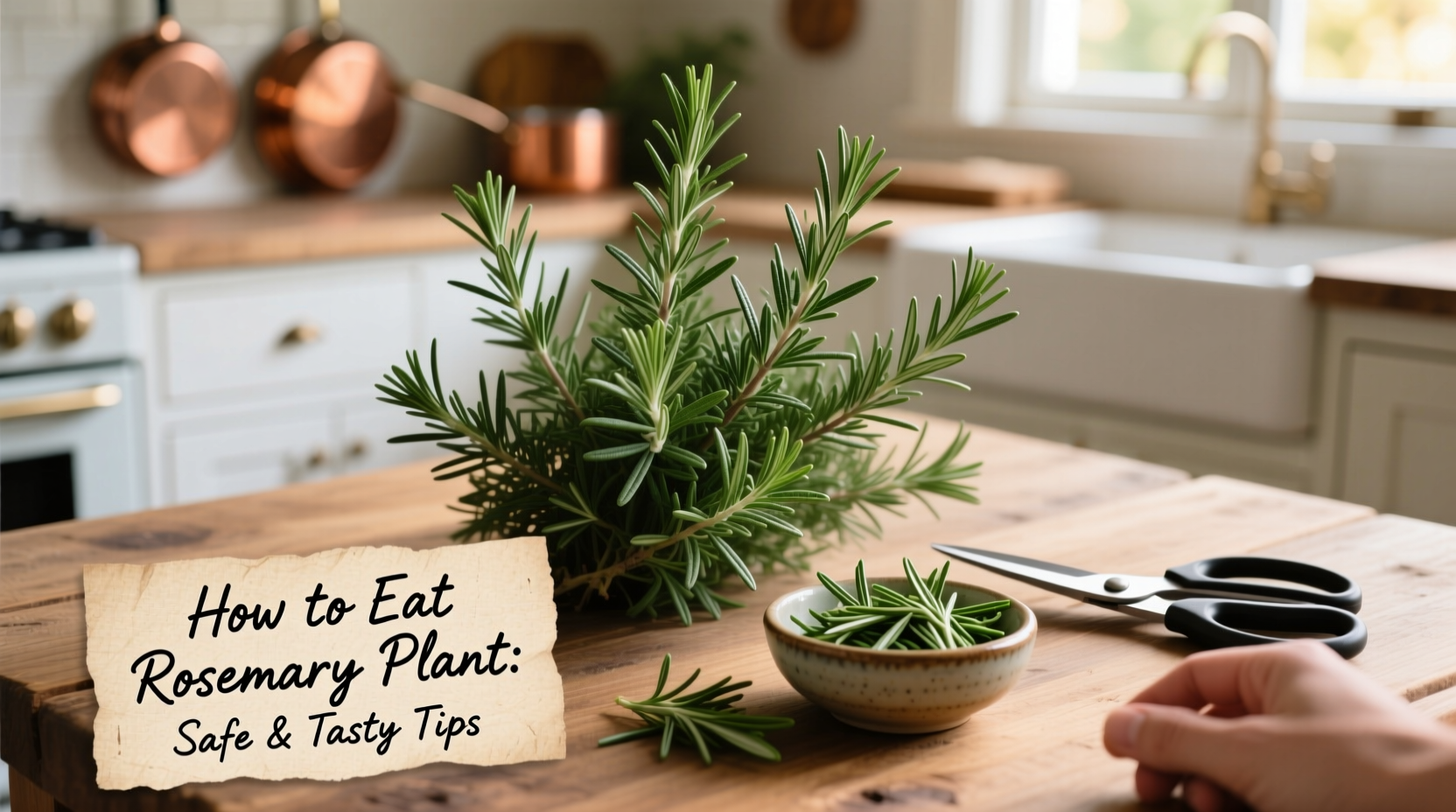 How to Eat Rosemary Plant: Safe & Tasty Tips
