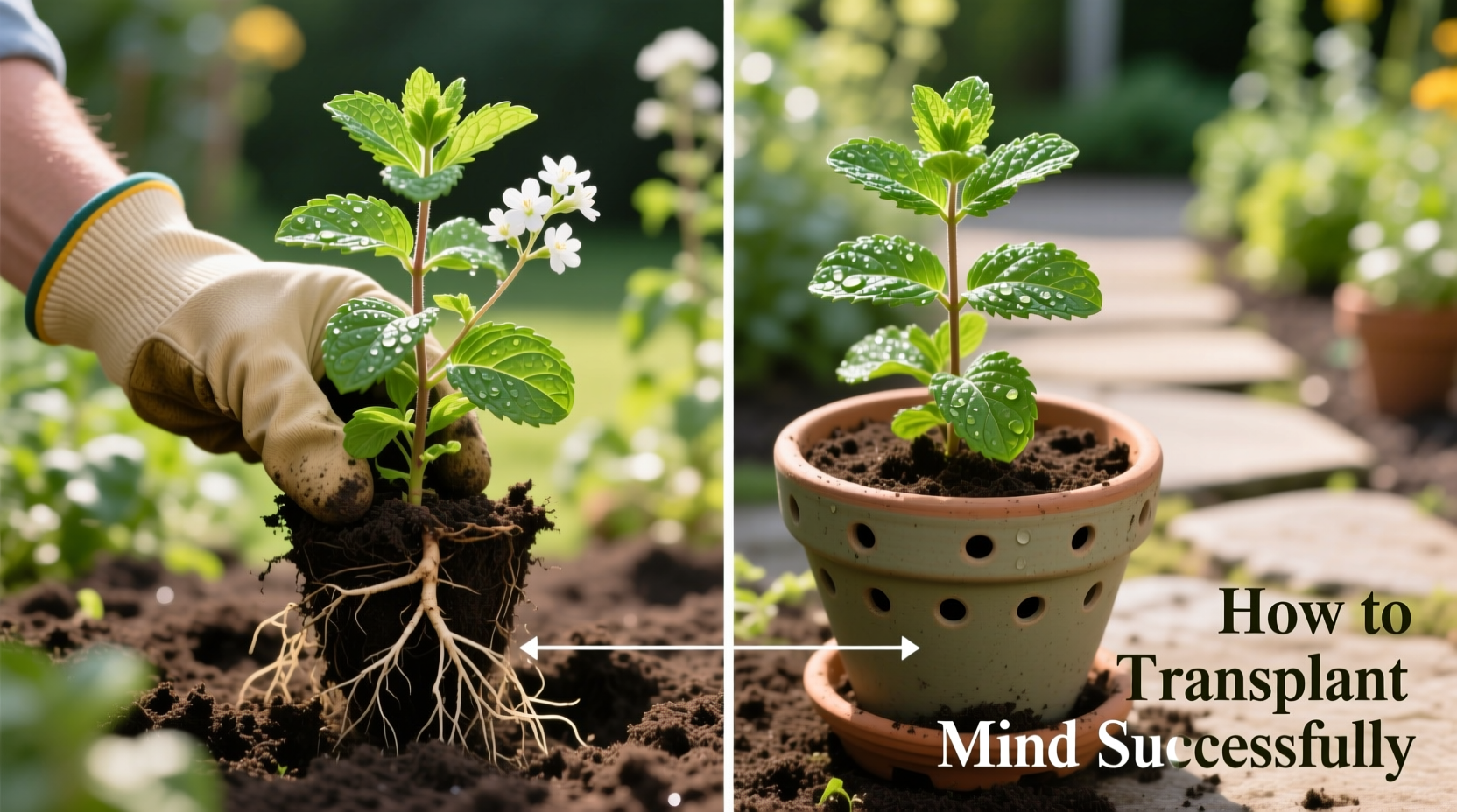 How to Transplant Mint Successfully