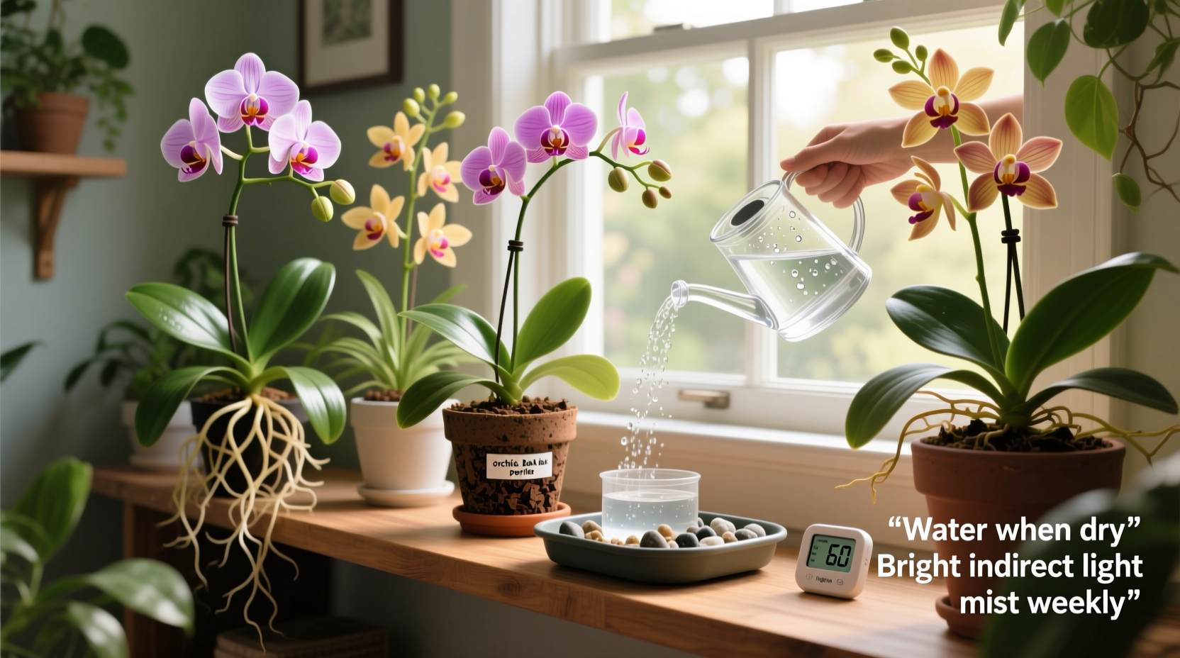 How to Take Care of Orchids in the House