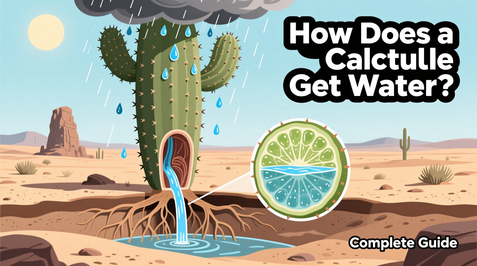 How Does a Cactus Get Water? | Complete Guide