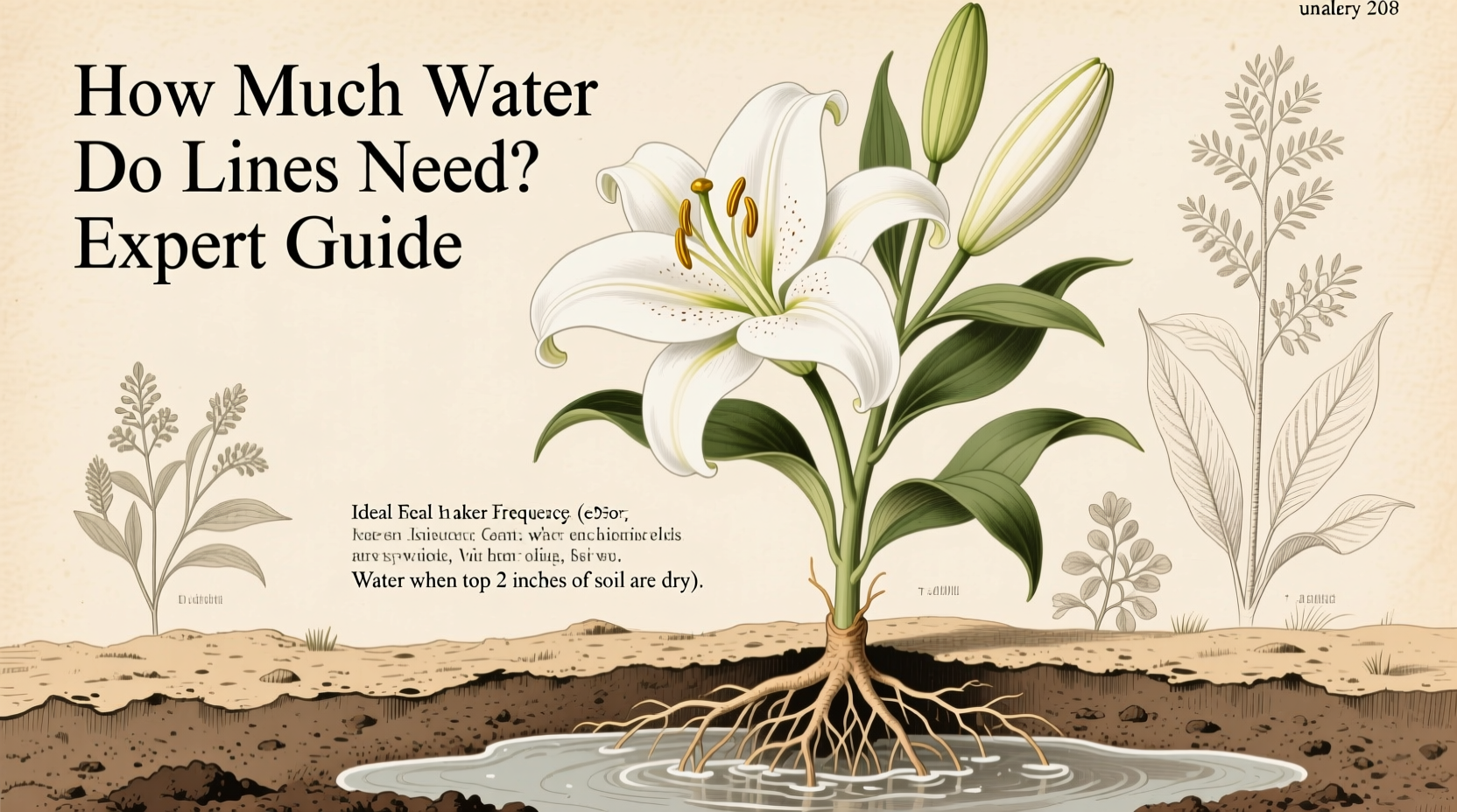 How Much Water Do Lilies Need? Expert Guide