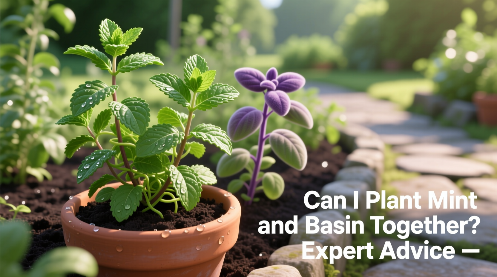 Can I Plant Mint and Basil Together? Expert Advice