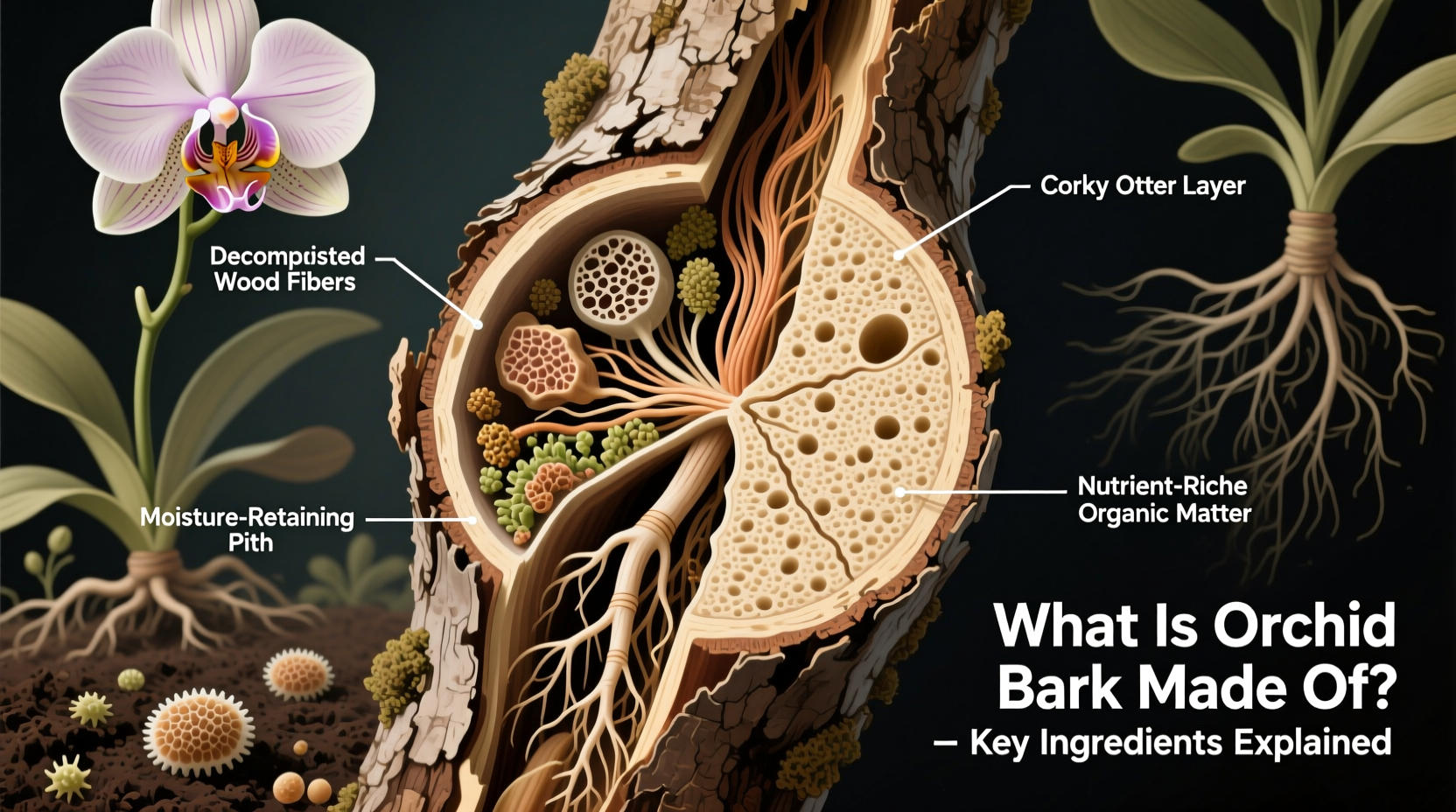 What Is Orchid Bark Made Of? Key Ingredients Explained