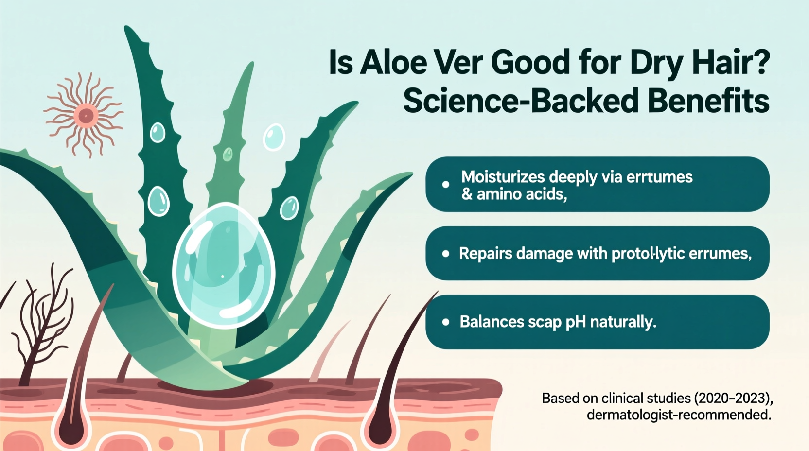 Is Aloe Vera Good for Dry Hair? Science-Backed Benefits