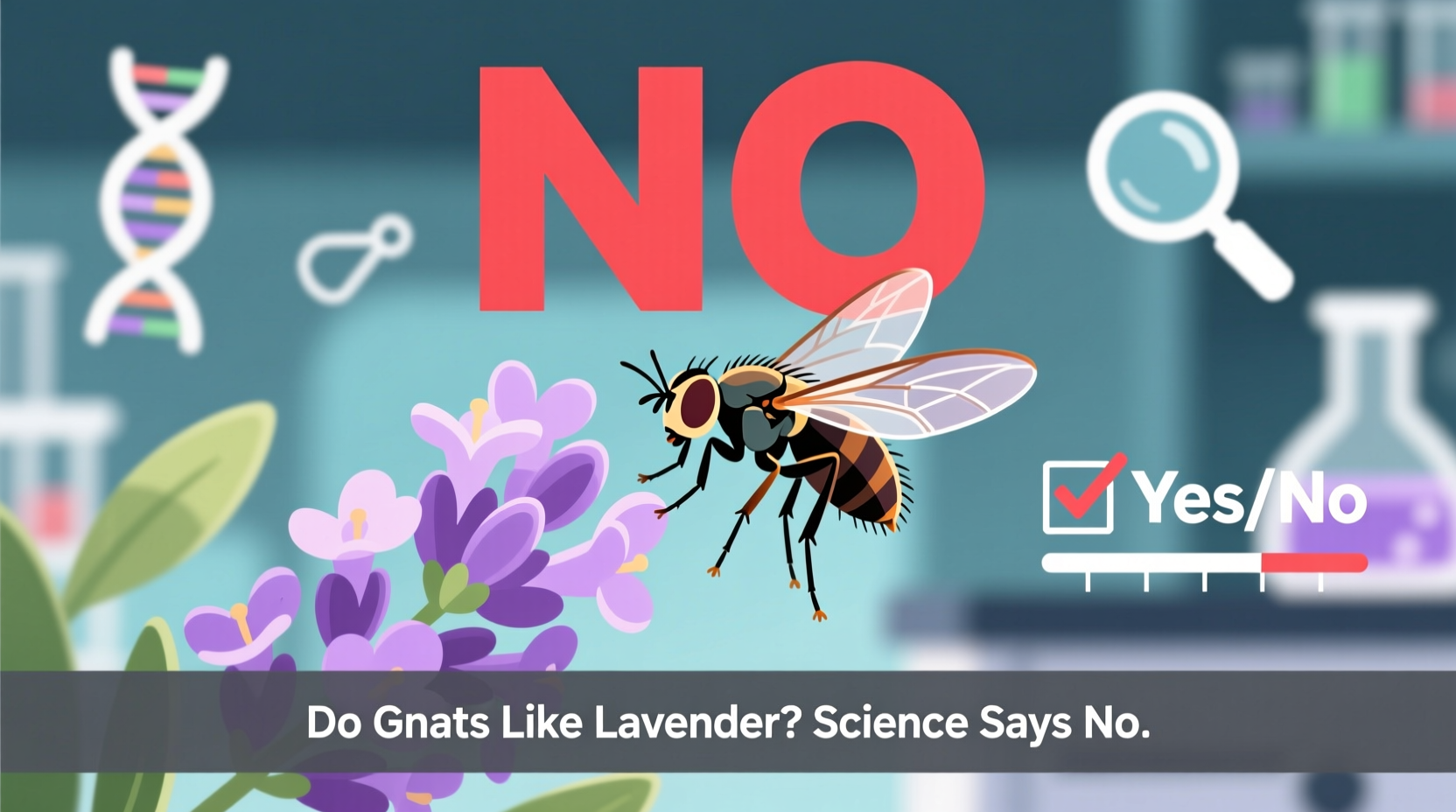 Do Gnats Like Lavender? Science Says No