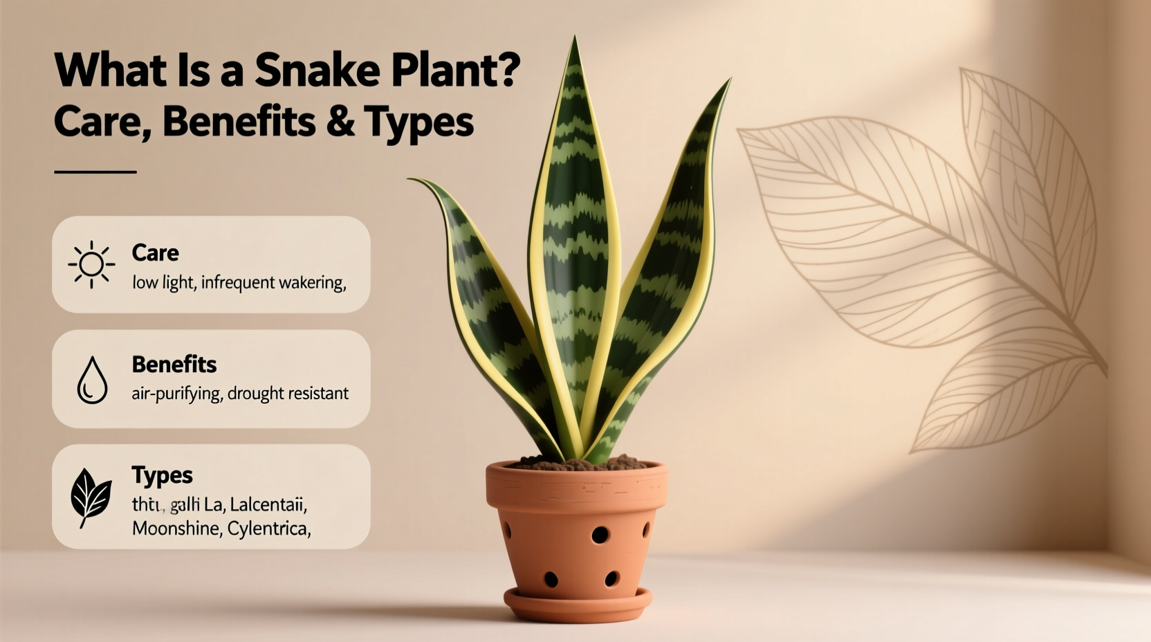What Is a Snake Plant? Care, Benefits & Types