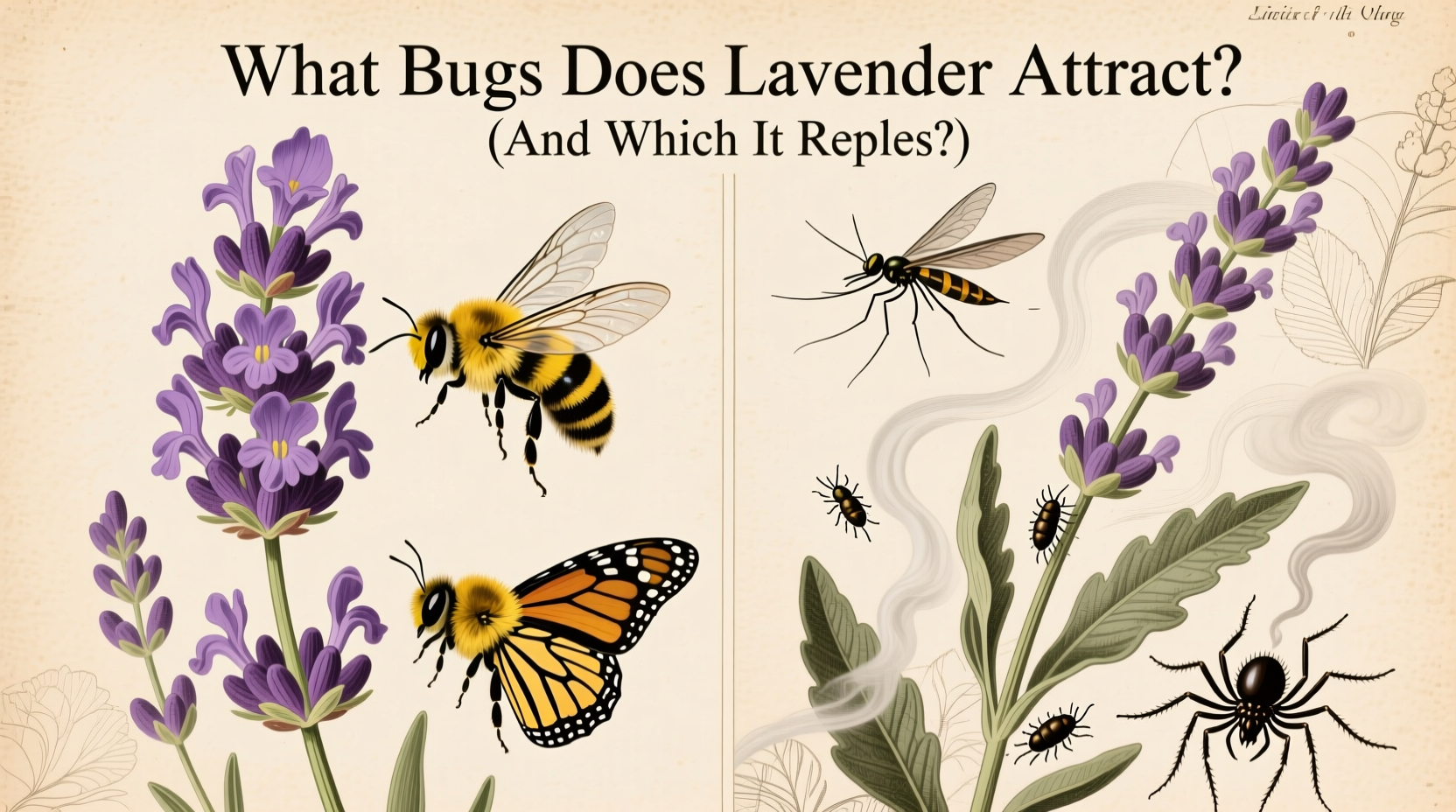 What Bugs Does Lavender Attract? (And Which It Repels)