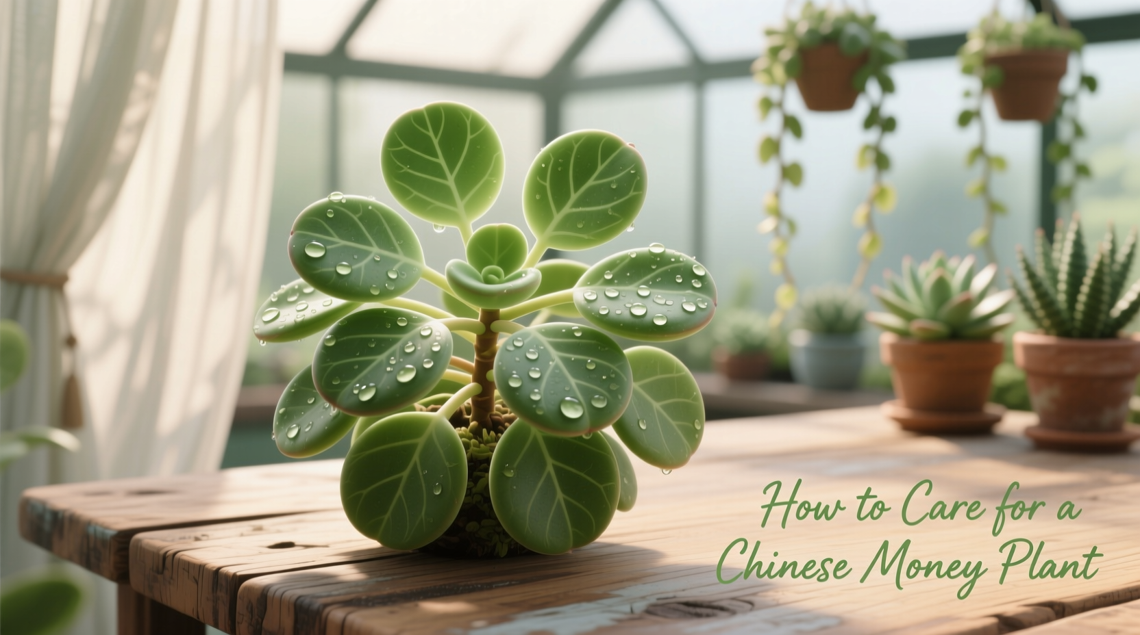 How to Care for a Chinese Money Plant