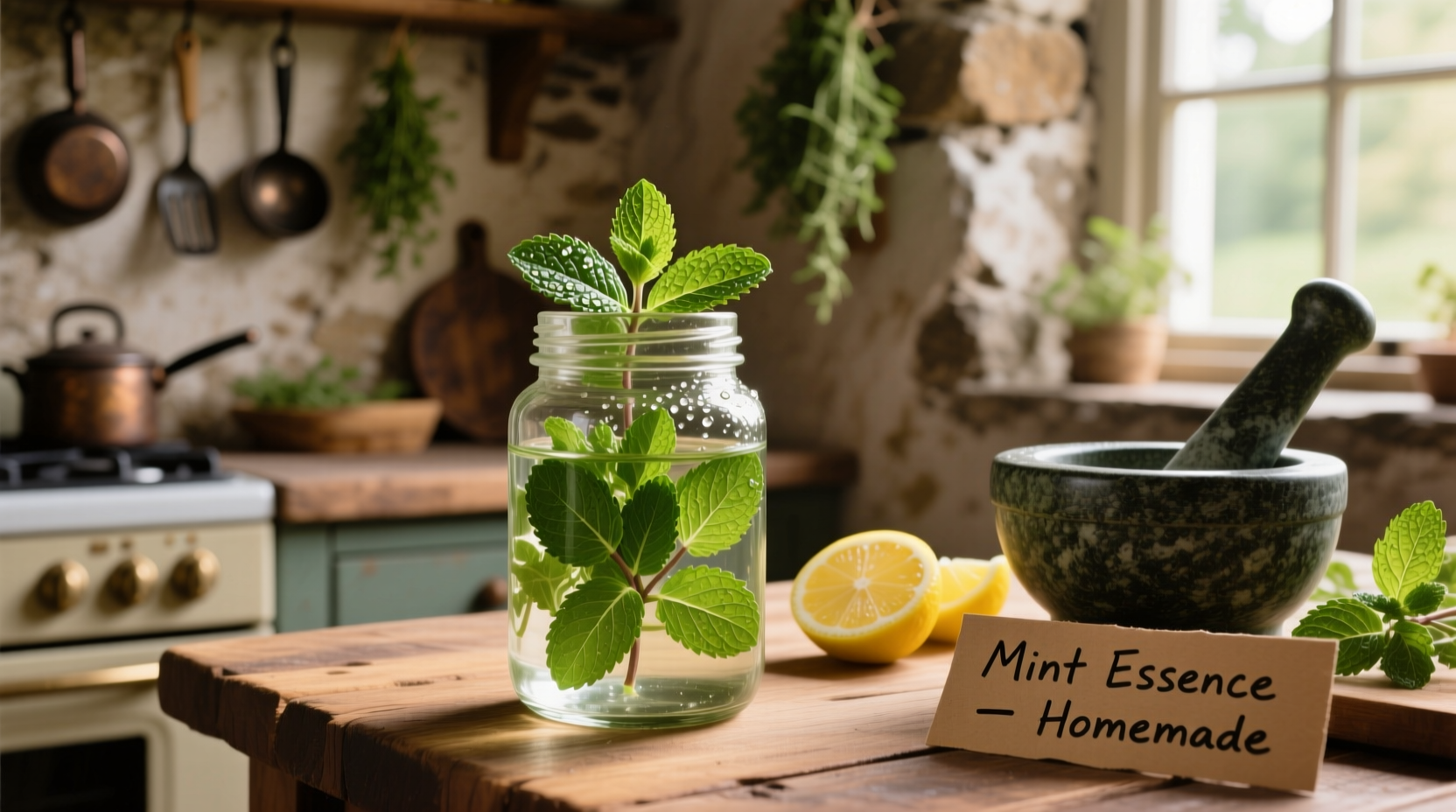 How to Make Mint Essence at Home Easily