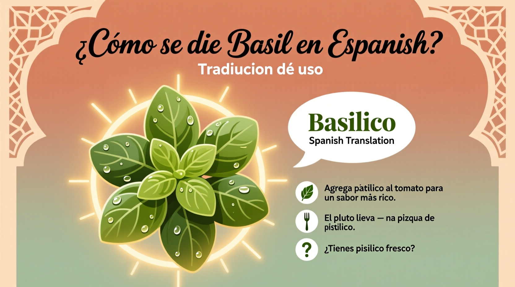 How to Say Basil in Spanish: Translation & Usage