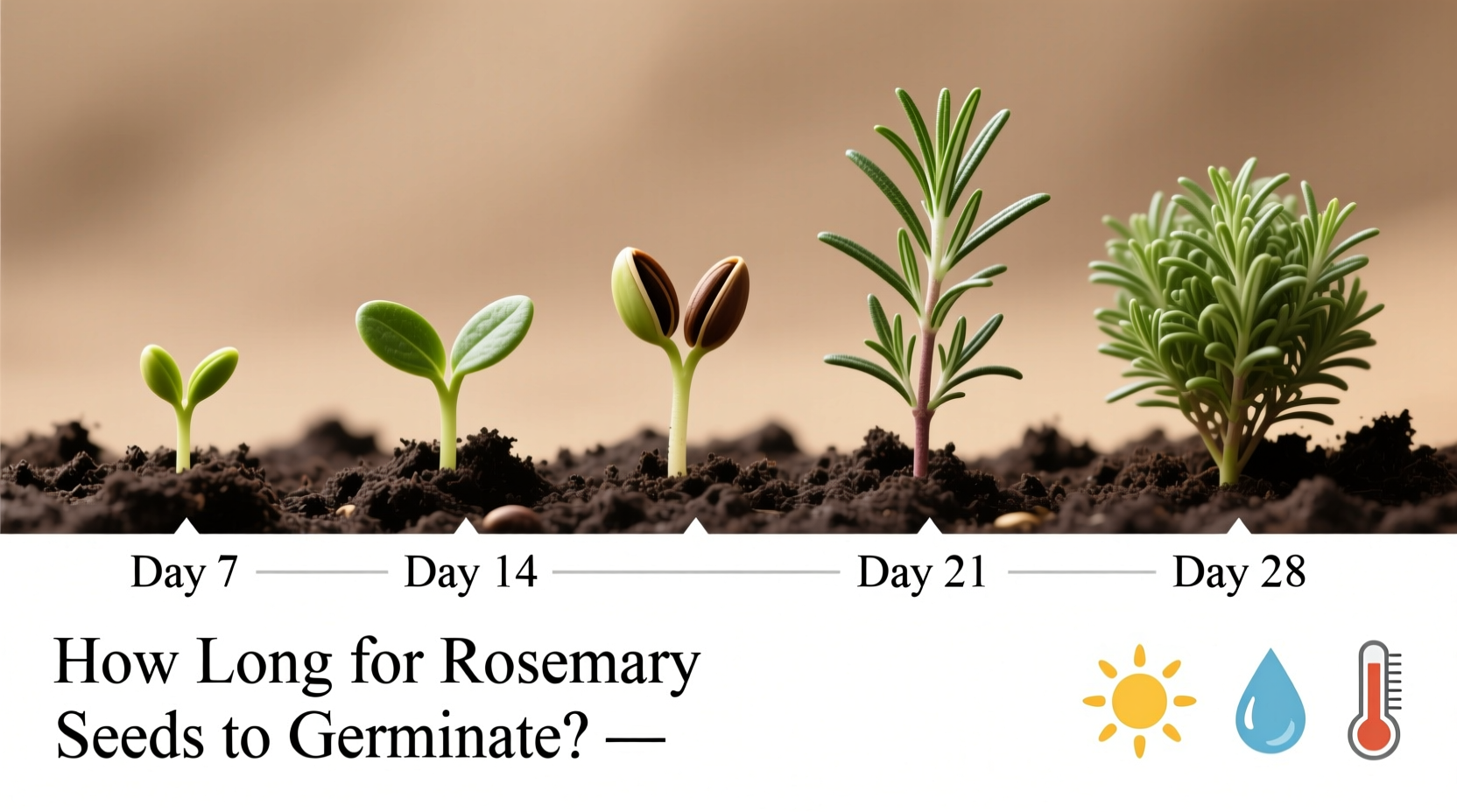 How Long for Rosemary Seeds to Germinate?