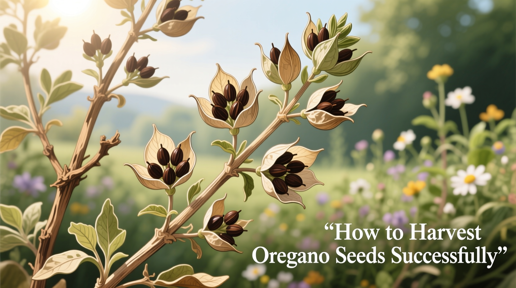 How to Harvest Oregano Seeds Successfully