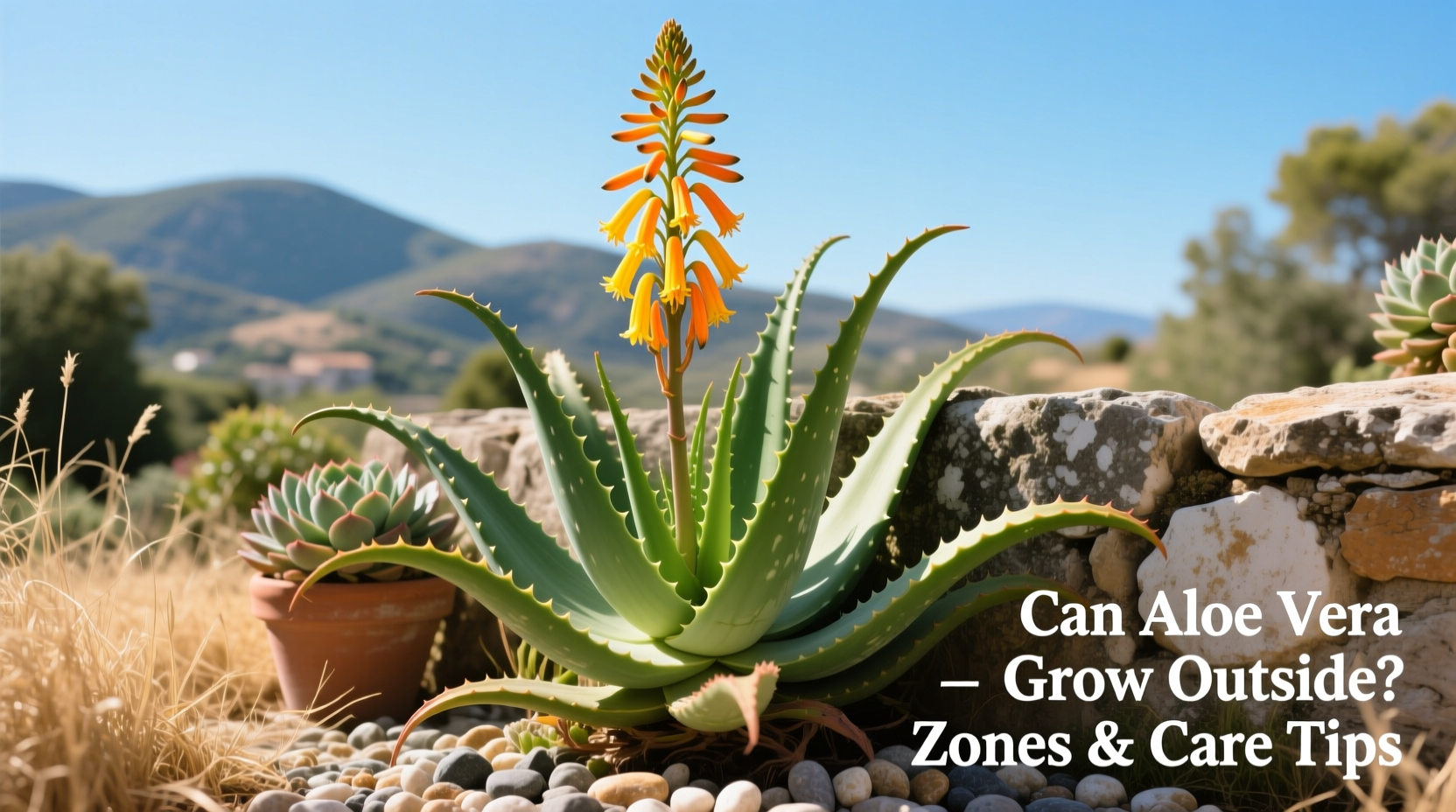 Can Aloe Vera Grow Outside? Zones & Care Tips