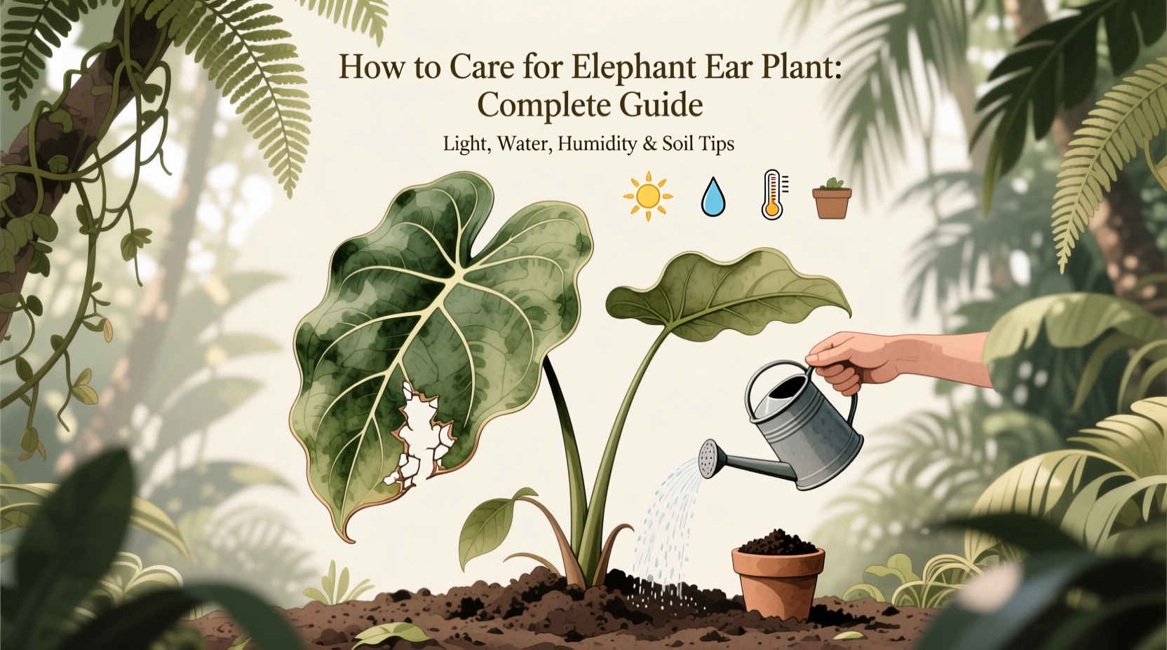 How to Care for Elephant Ear Plant: Complete Guide