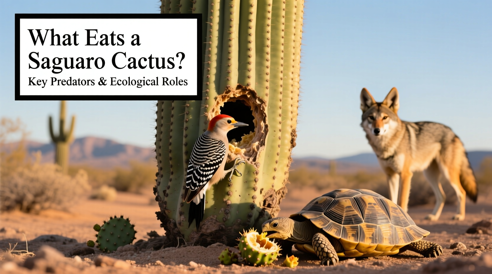 What Eats a Saguaro Cactus? Key Predators & Ecological Roles