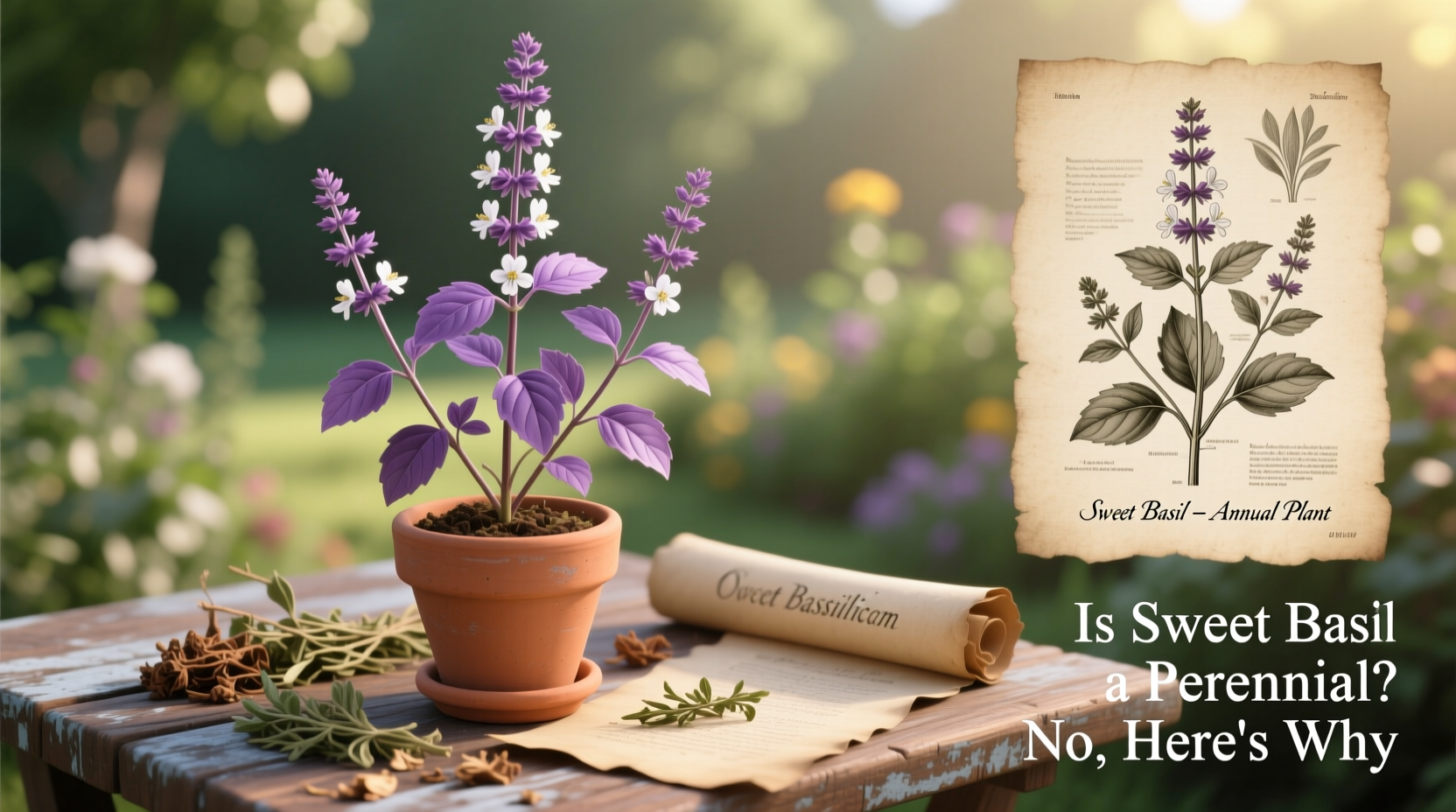 Is Sweet Basil a Perennial? No, Here's Why