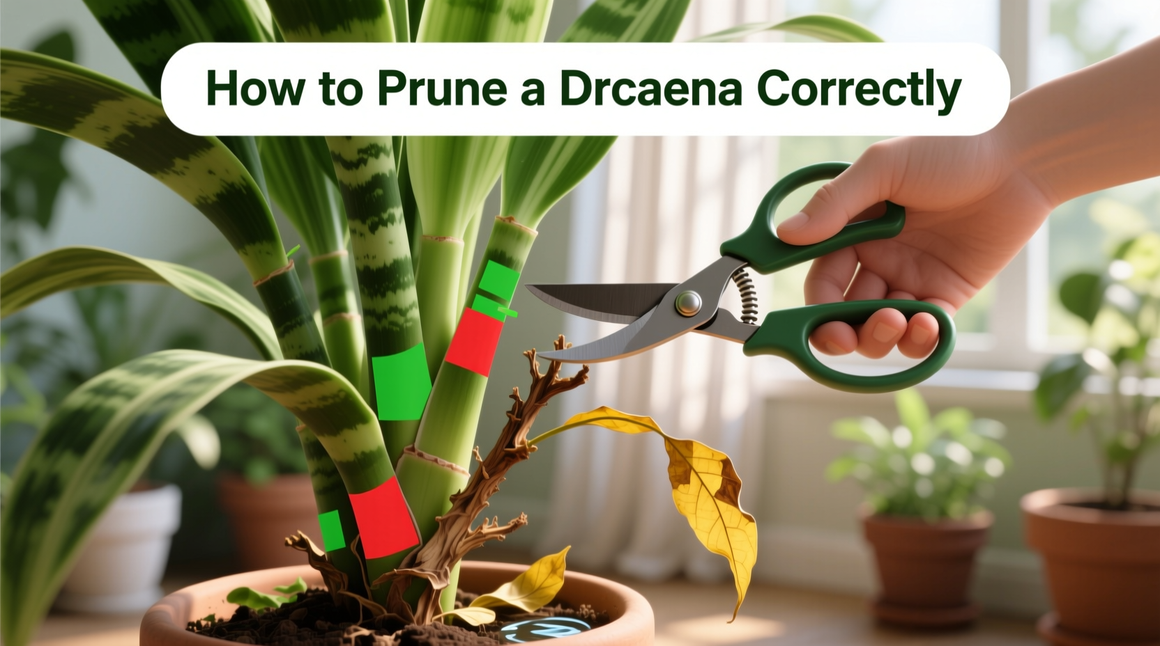 How to Prune a Dracaena Correctly