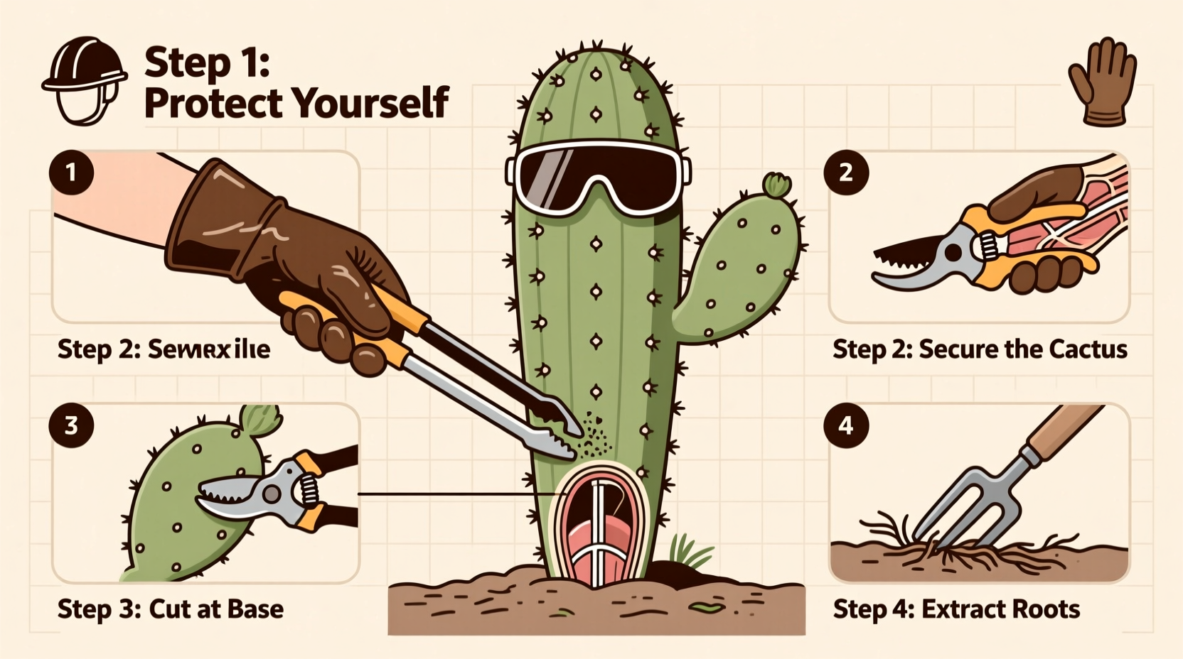 How to Remove a Cactus Safely and Effectively