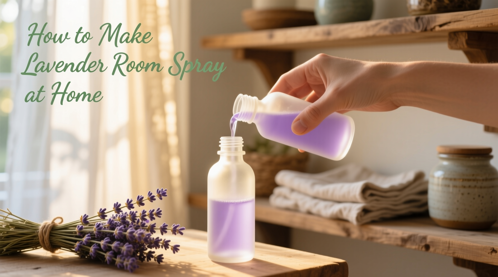 How to Make Lavender Room Spray at Home