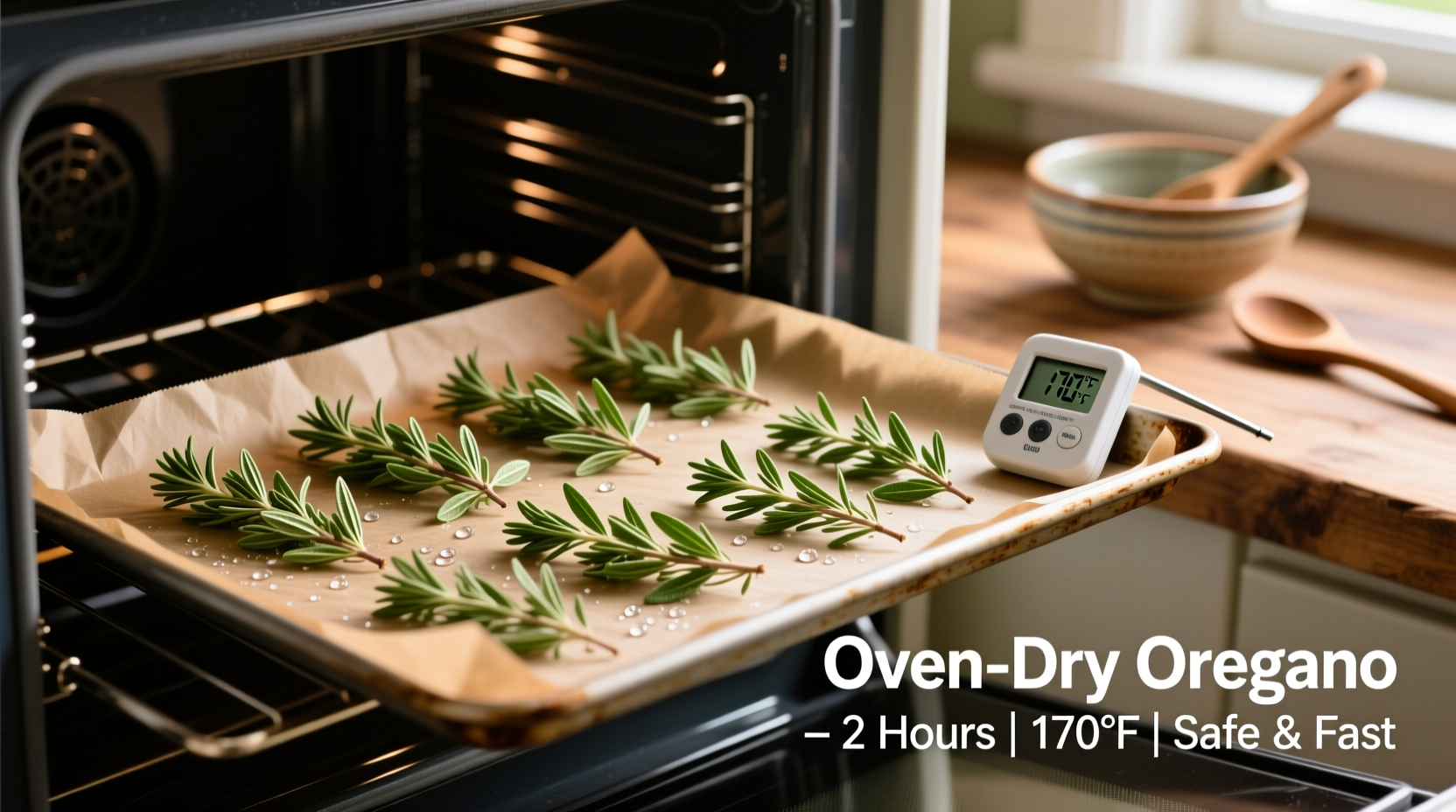 How to Dry Oregano in the Oven Quickly and Safely