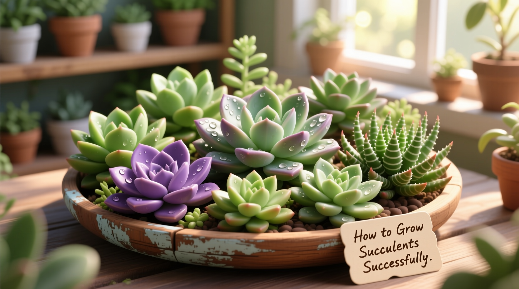 How to Grow Succulents Successfully