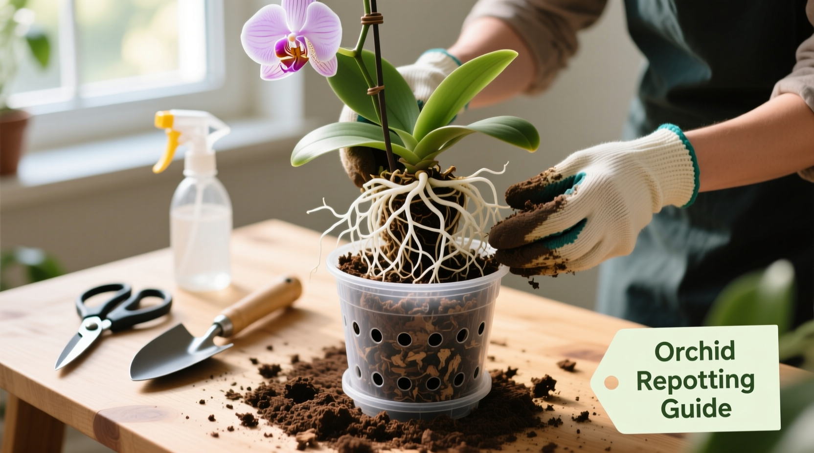 How to Repot an Orchid Plant Properly