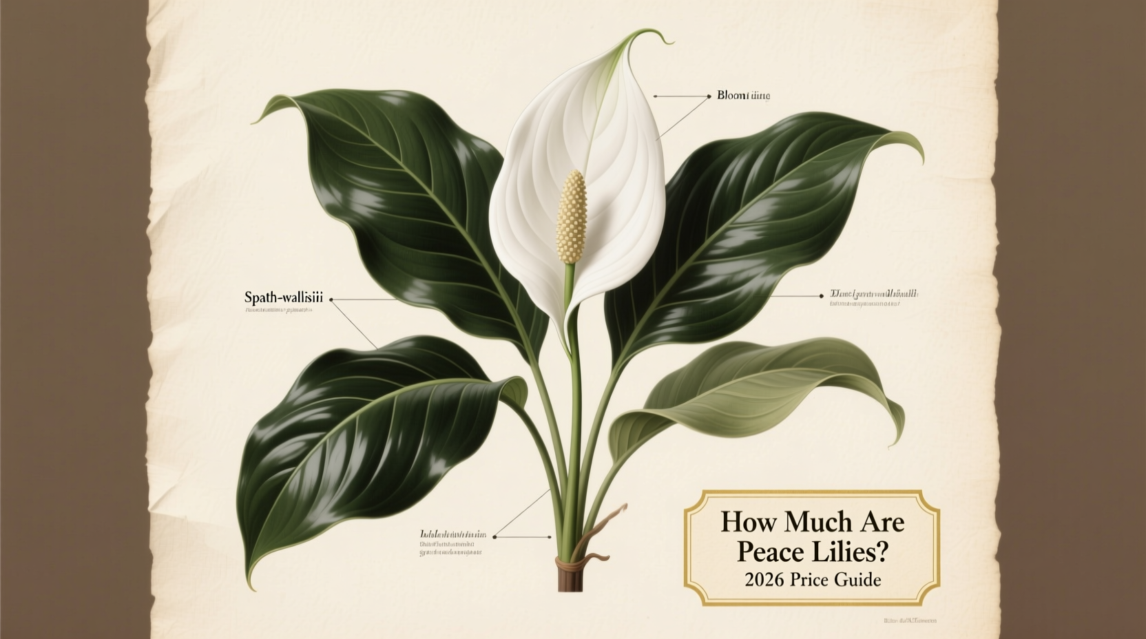 How Much Are Peace Lilies? 2026 Price Guide