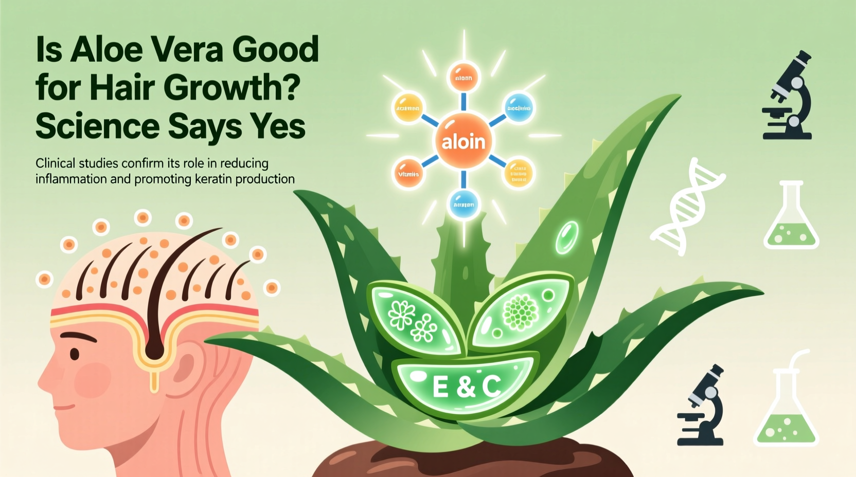 Is Aloe Vera Good for Hair Growth? Science Says Yes