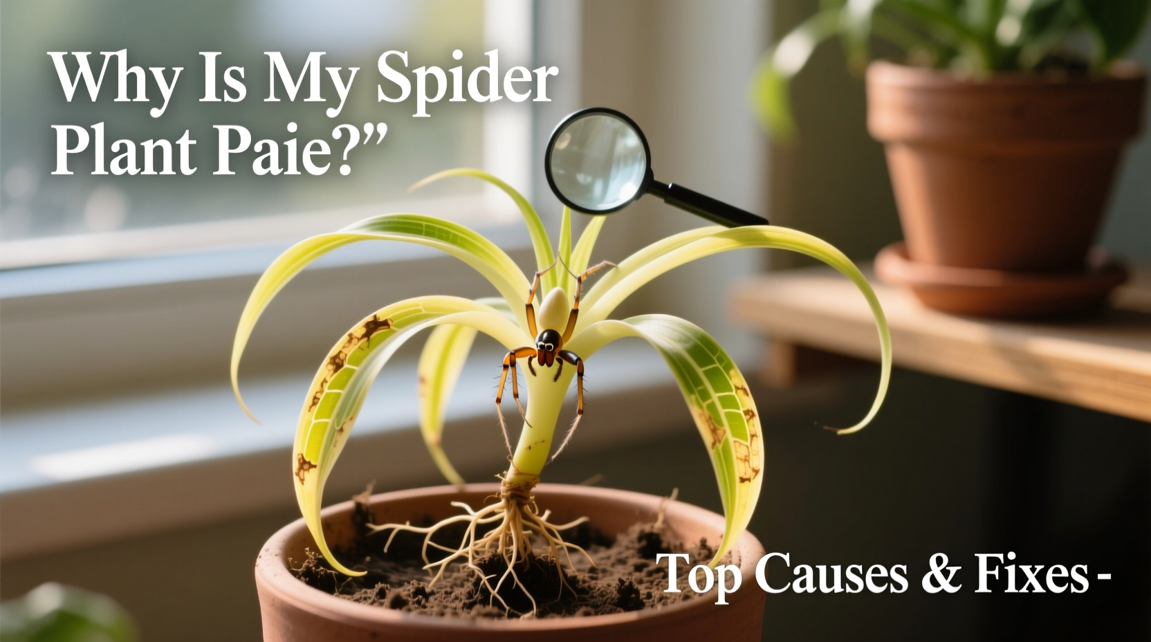 Why Is My Spider Plant Pale? Top Causes & Fixes