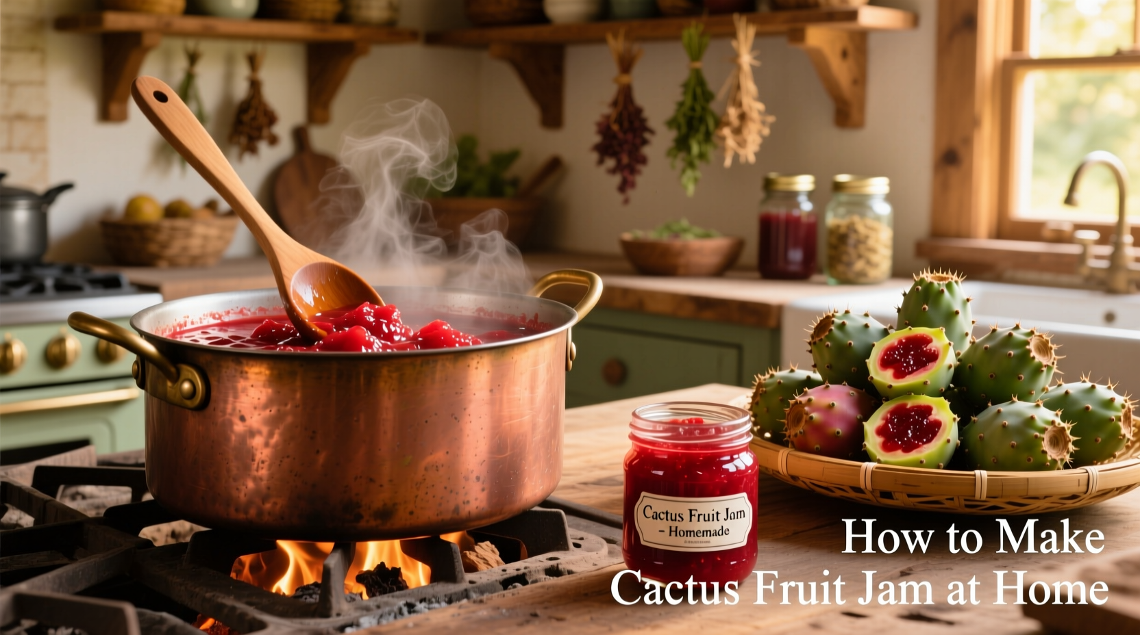 How to Make Cactus Fruit Jam at Home