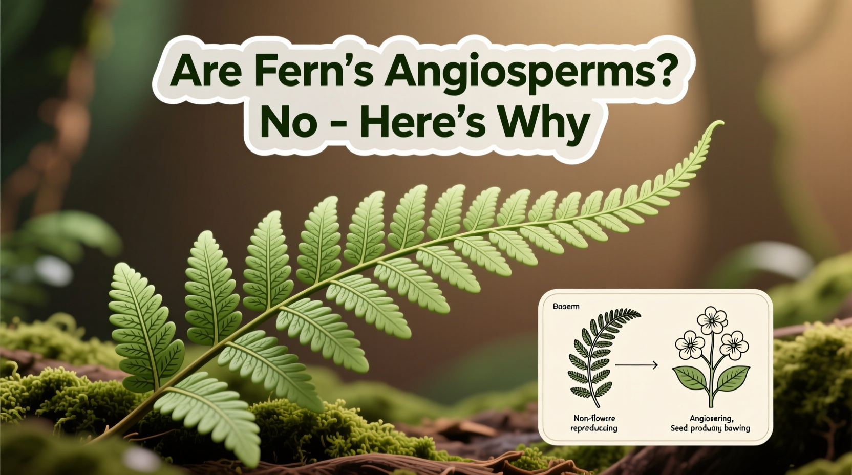 Are Ferns Angiosperms? No – Here's Why