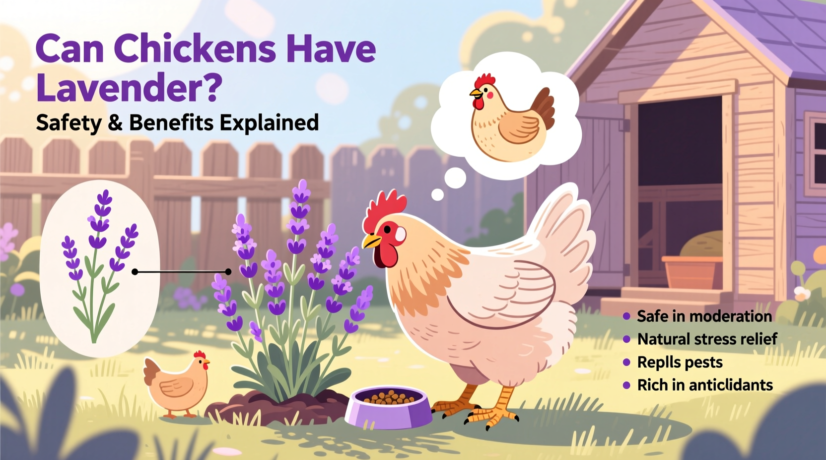 Can Chickens Have Lavender? Safety & Benefits Explained