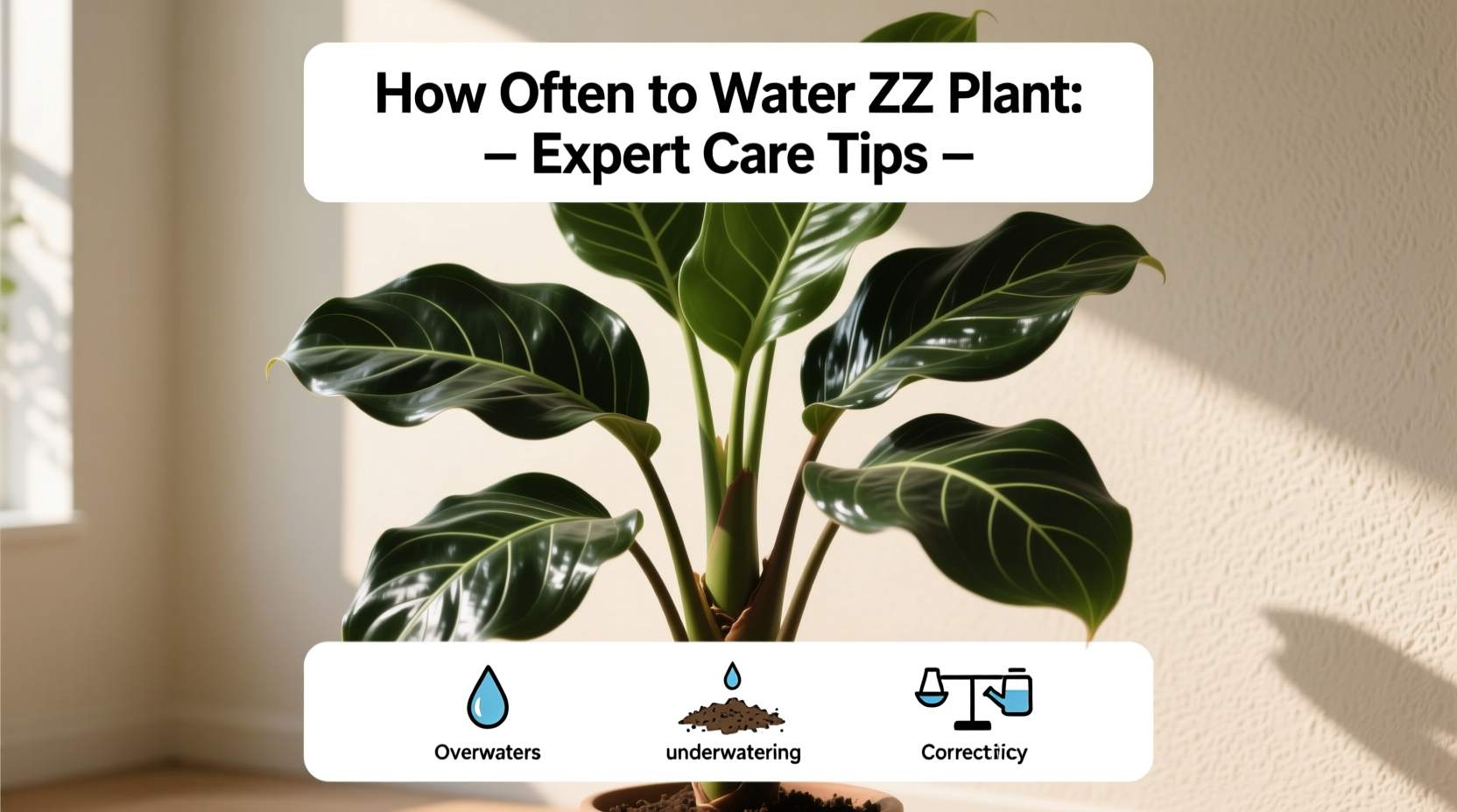 How Often to Water ZZ Plant: Expert Care Tips
