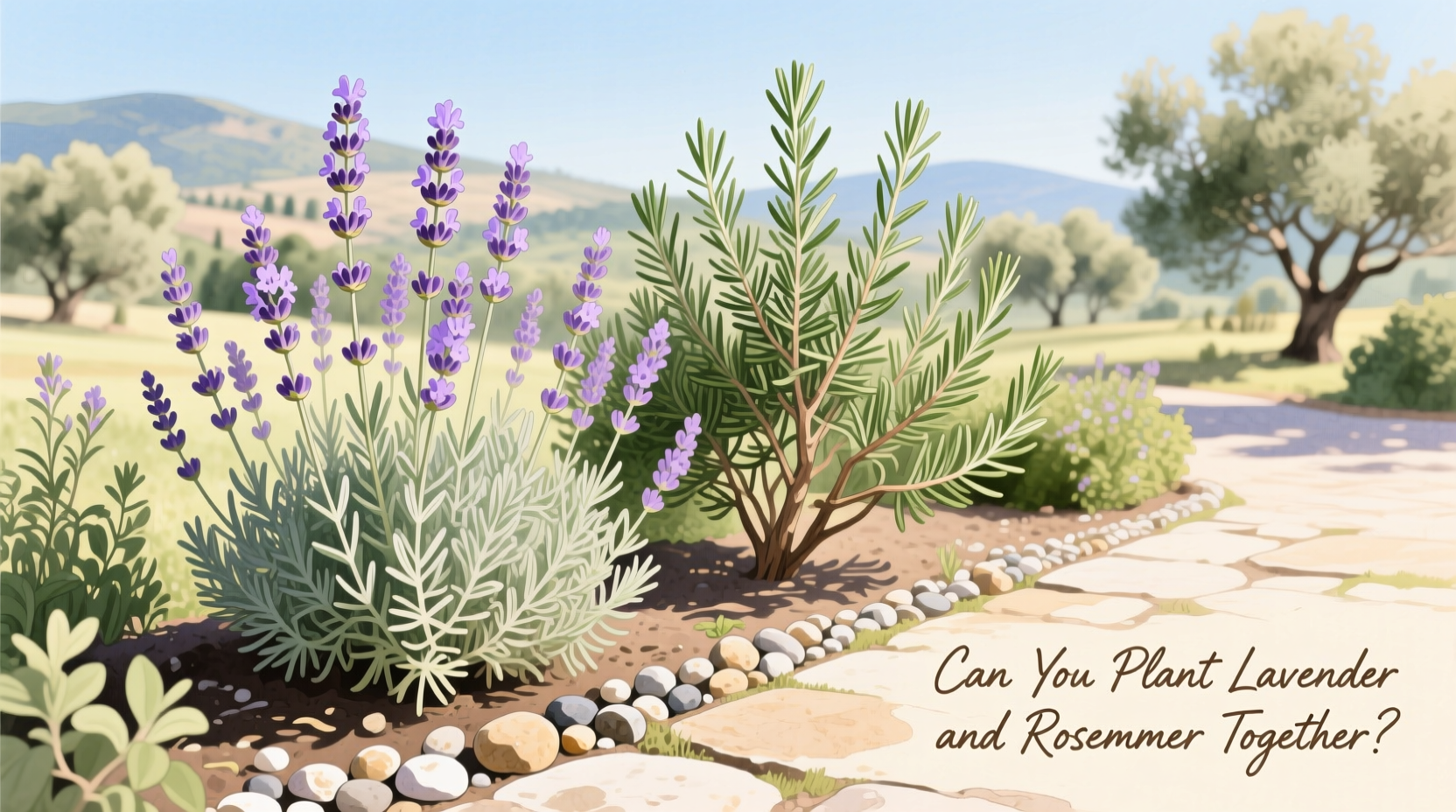 Can You Plant Lavender and Rosemary Together?