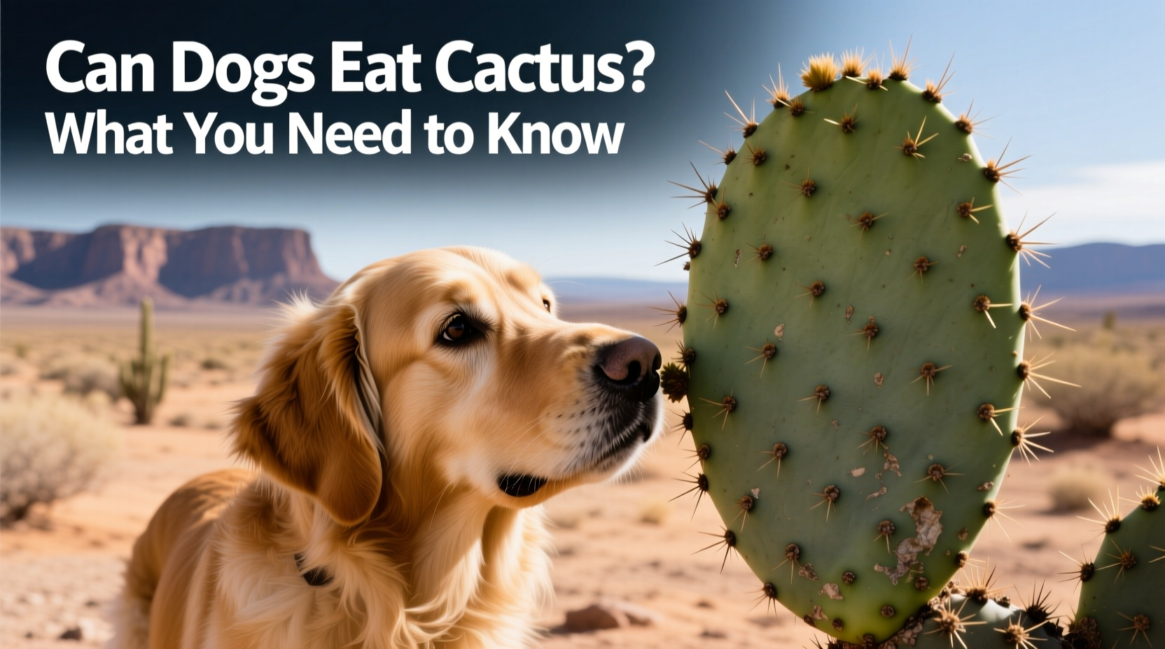 Can Dogs Eat Cactus? What You Need to Know