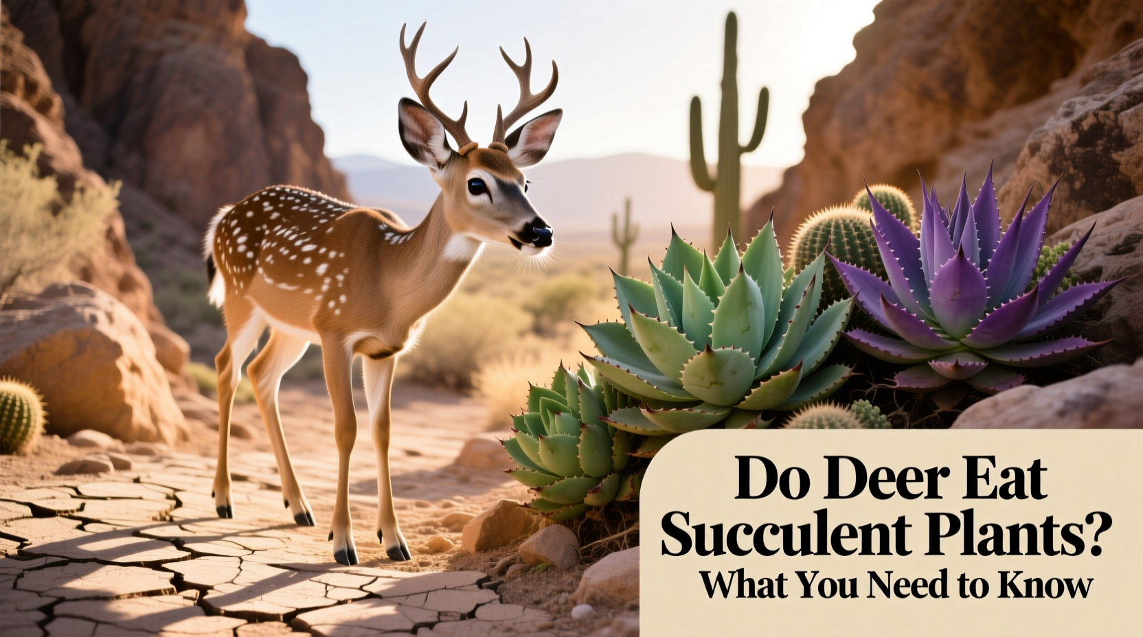 Do Deer Eat Succulent Plants? What You Need to Know