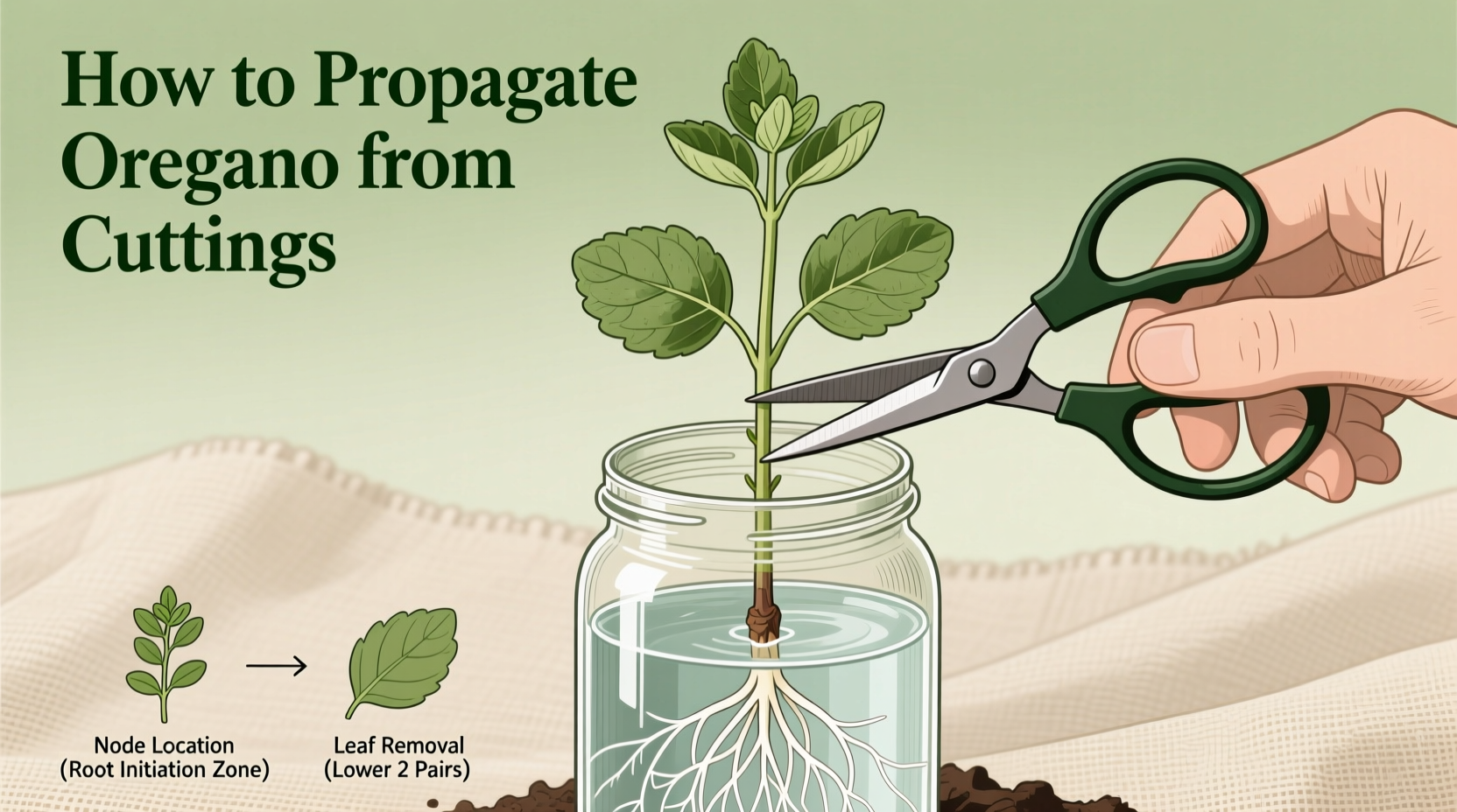 How to Propagate Oregano from Cuttings