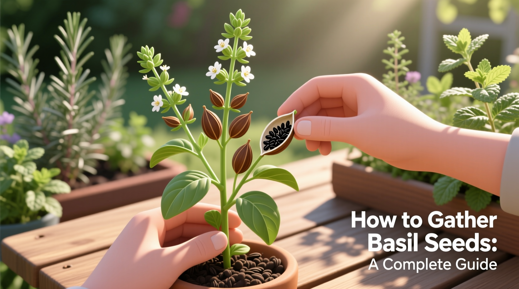 How to Gather Basil Seeds: A Complete Guide
