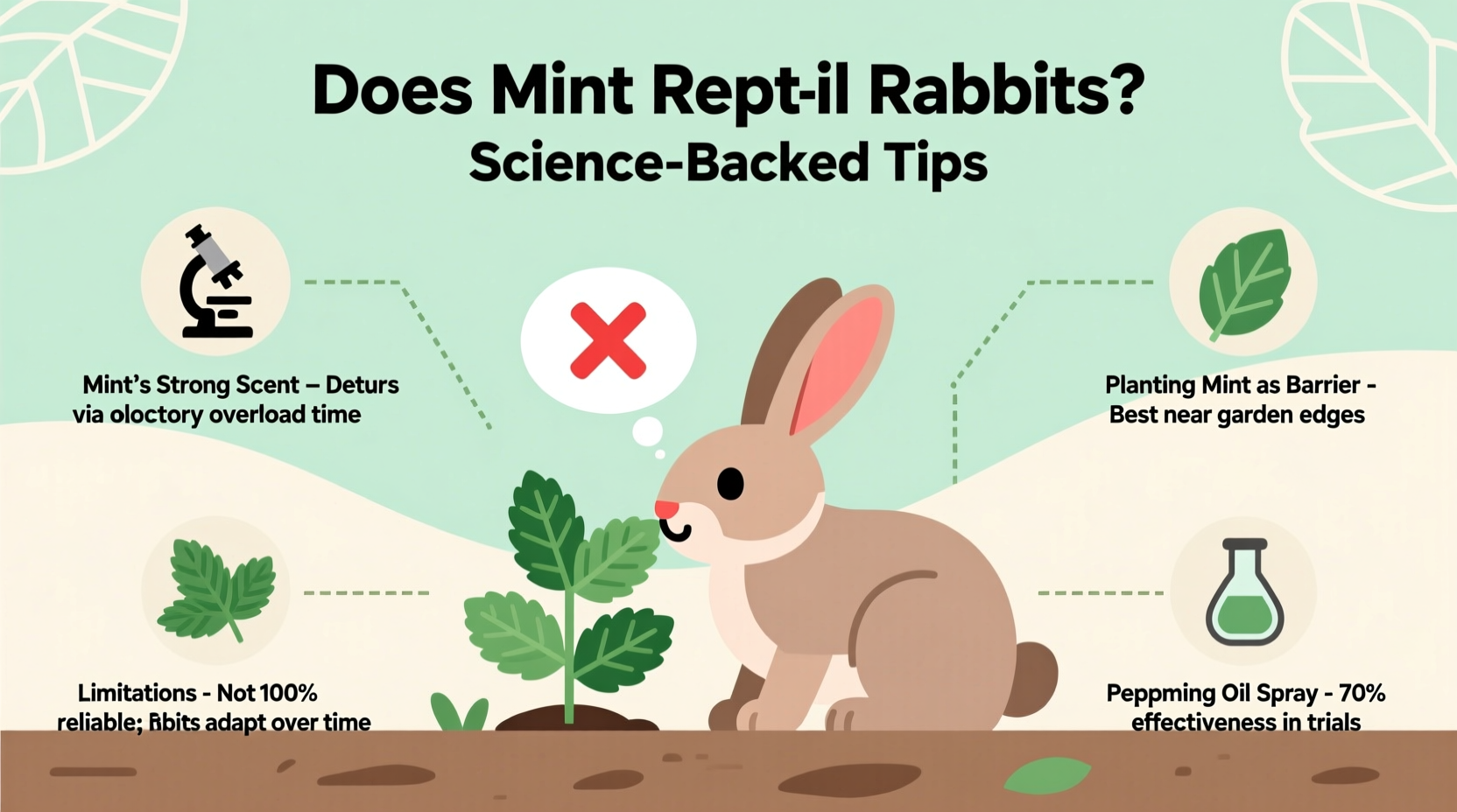 Does Mint Repel Rabbits? Science-Backed Tips