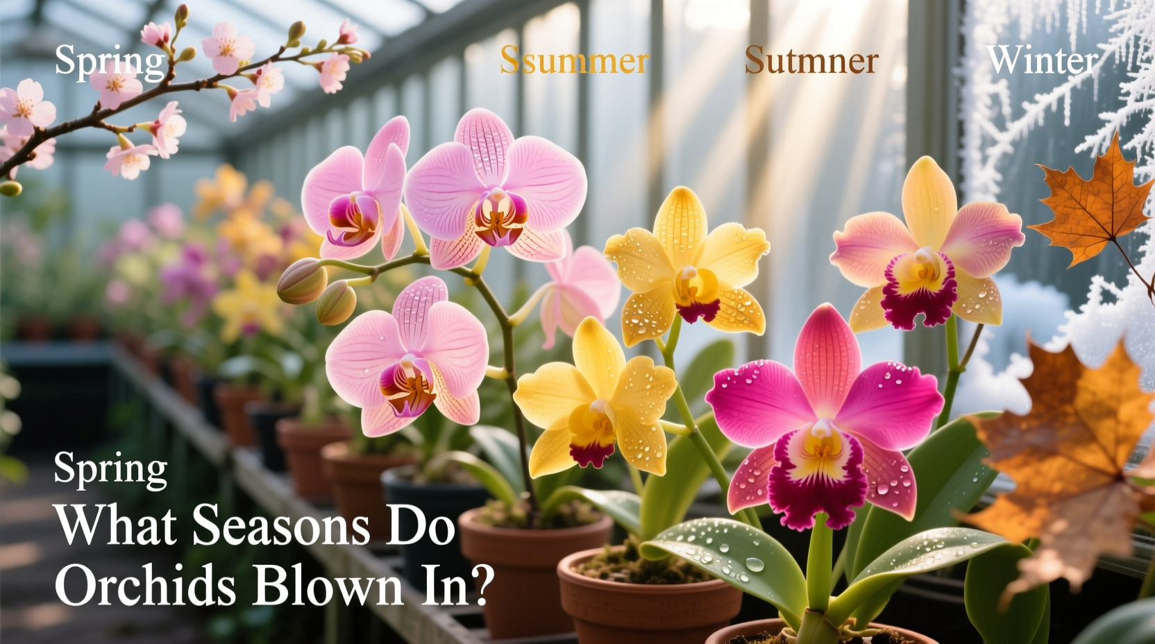 What Seasons Do Orchids Bloom In?