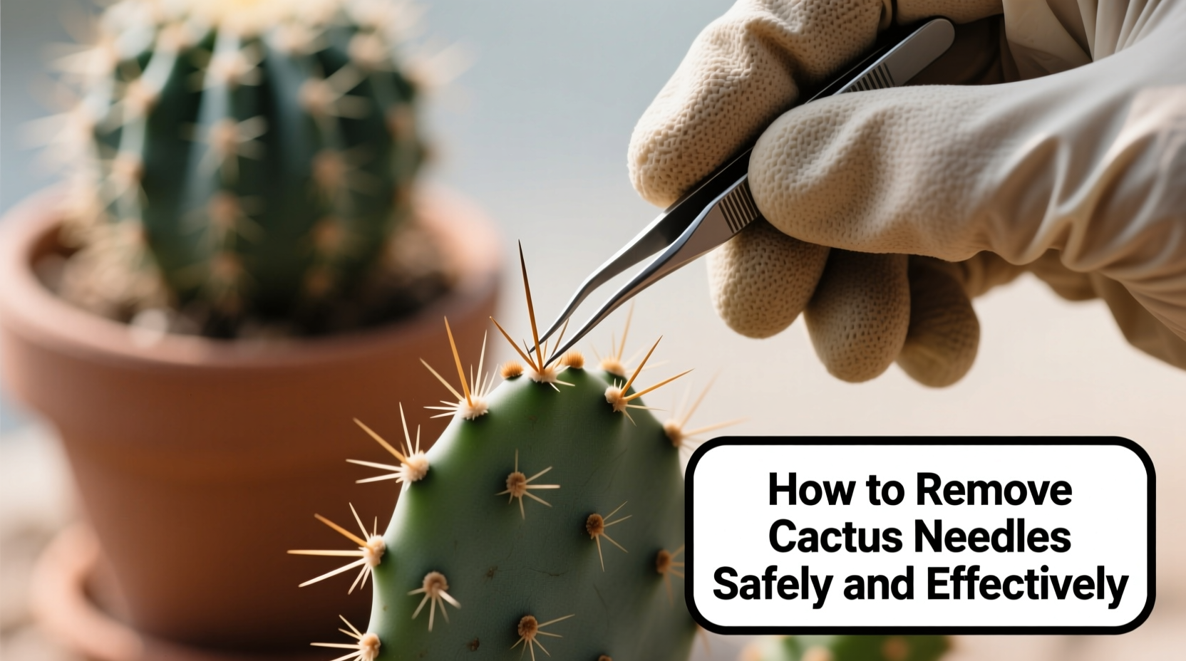 How to Remove Cactus Needles Safely and Effectively