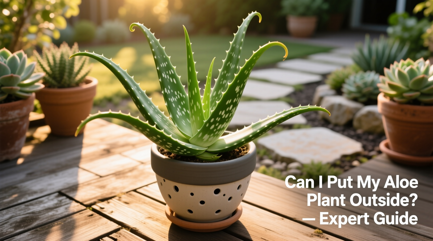 Can I Put My Aloe Plant Outside? Expert Guide