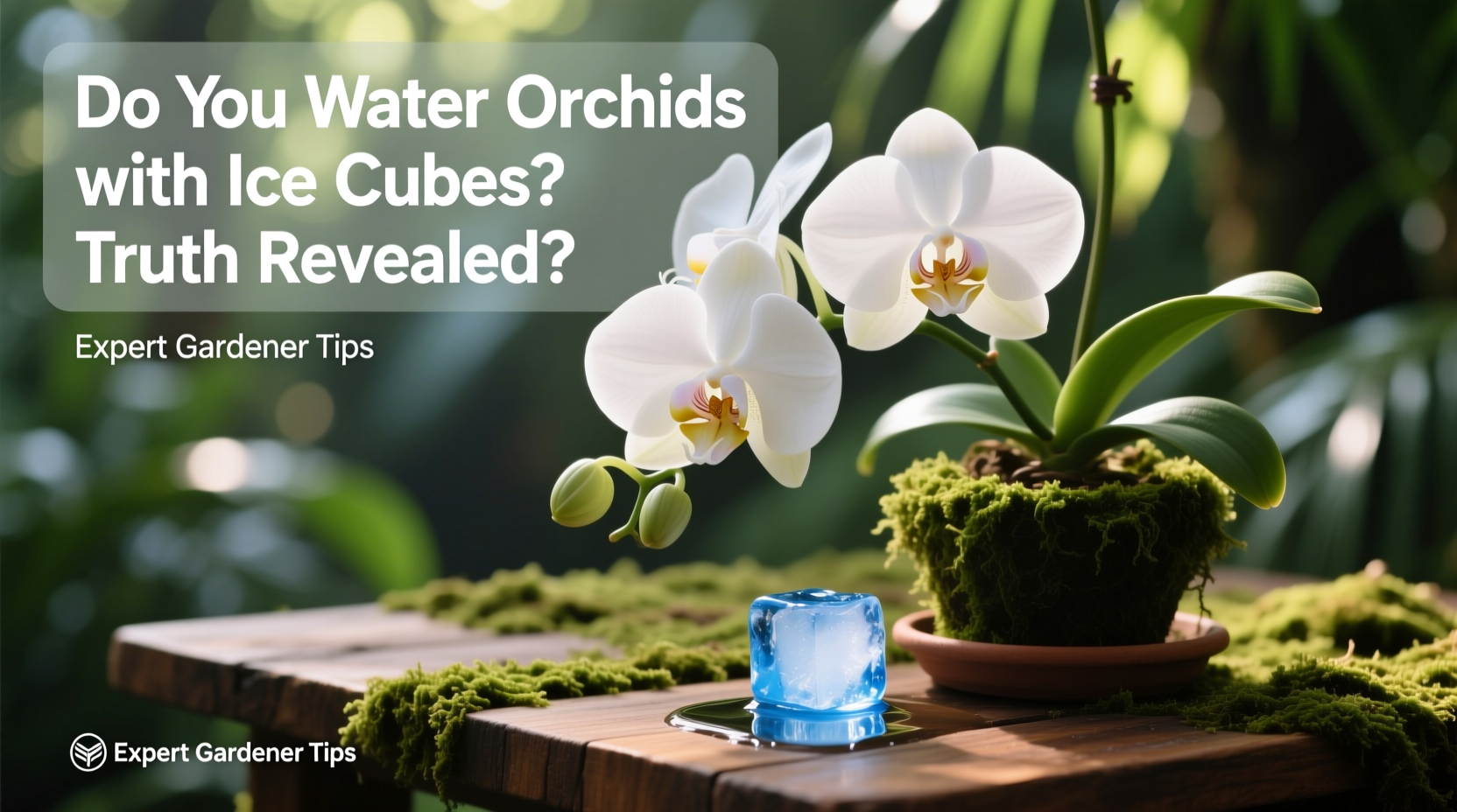 Do You Water Orchids with Ice Cubes? Truth Revealed