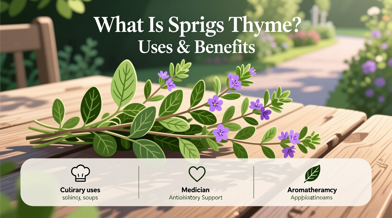 What Is Sprigs Thyme? Uses & Benefits