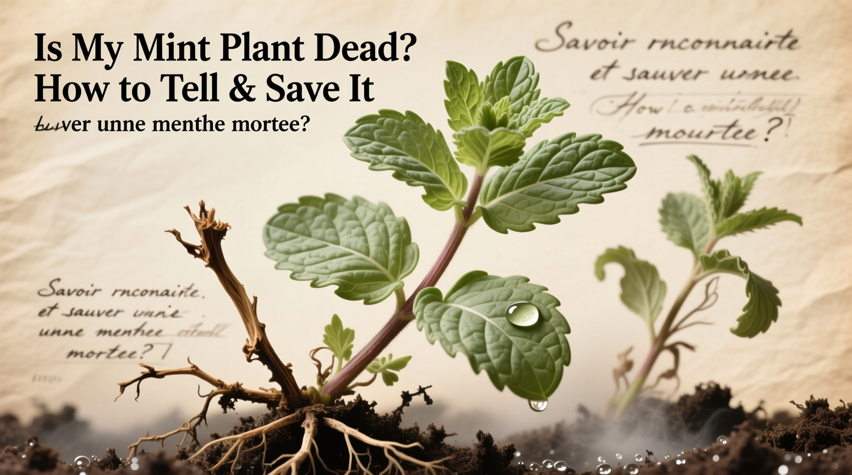 Is My Mint Plant Dead? How to Tell & Save It