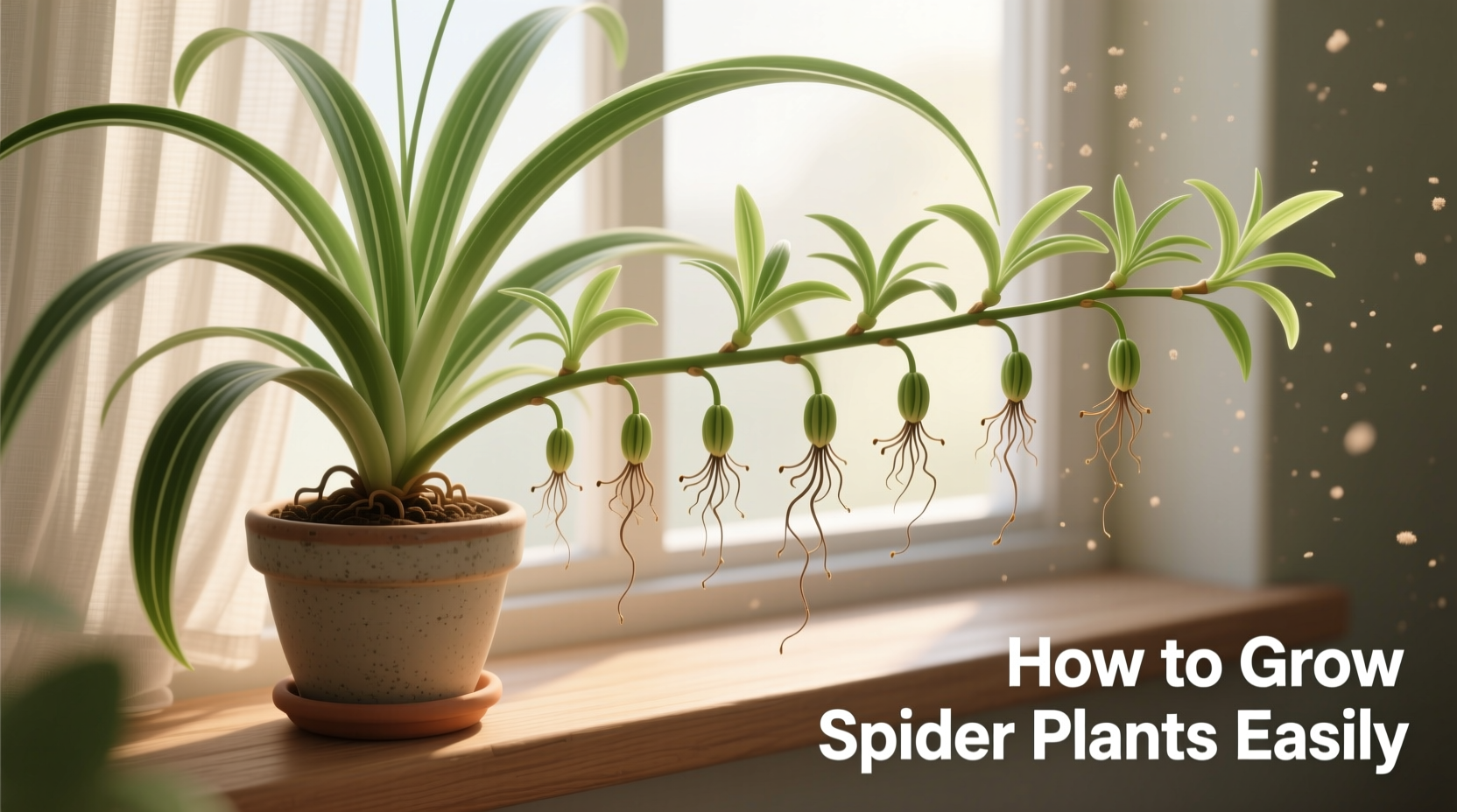 How to Grow Spider Plants Easily